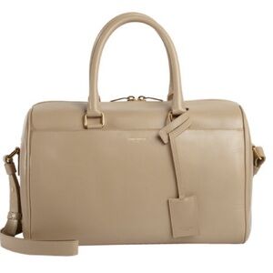 Authentic Saint Laurent Duffle Boston Bag Mini